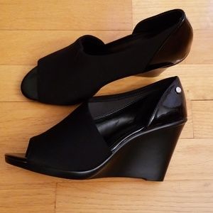 NWOT Calvin Klein Wedge Shoes